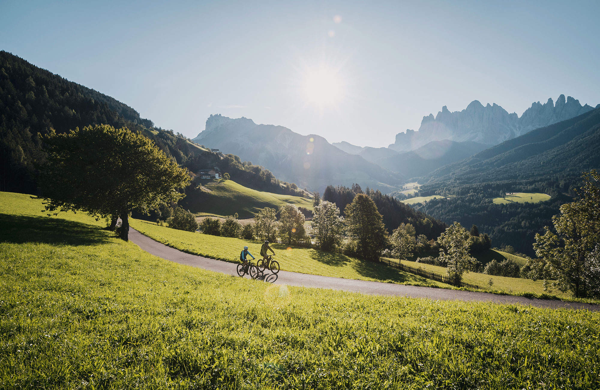Rückzugsort in den Dolomiten